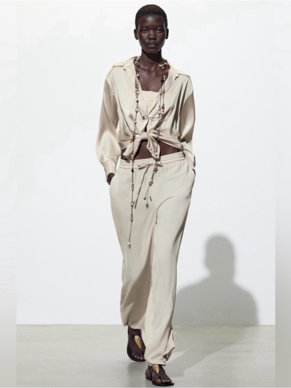 NWT Zara Fluid Trousers